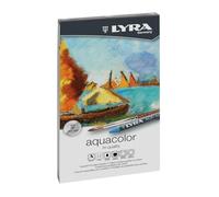 LYRA Aquacolor - Boîte métal 12 crayons pastels aquarellables