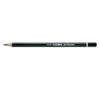 LYRA Crayon Rembrandt pour dessin d’art Mine 9B Noir