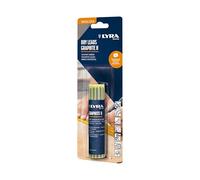 LYRA Dry L4498006 Lot de 12 mines de rechange en graphite H de 2,8 mm, spécialement conçues pour le bois, sous blister
