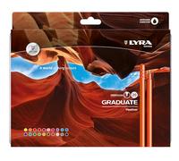 LYRA Graduate Fineliner - Boîte métal 20 feutres fins