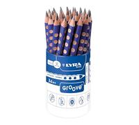 LYRA Groove Graphite - Pot 36 crayons graphite triangulaires B