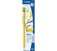Lyra Crayons Graphite Temagraph 3B - Boîte de 12