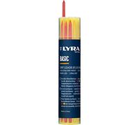 Lyra Germany Mines pour portemine L4499401 Dry couleurs assorties Graphite Rouge Jaune