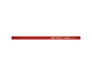 Lyra Lyra Zimmermann crayon à papier ovale 333 rouge 24 cm paquet de 12 Quantité:1