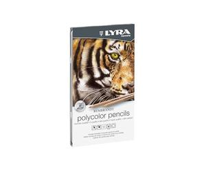 LYRA Rembrandt Polycolor - Boîte métal 12 crayons de couleur