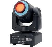 Lyre BeeStar Beemove SPOT40, Mode auto, Music, Esclave et DMX 12 canaux, Source 1x LED 30W Blanche, 12x SMD5050 RGB LED