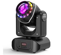 Lyre LED 120W avec télécommande RGBW 10 Gobos 8 couleurs 18 prismes jeux de lumière Moving Head pour l'éclairage Clubs Bars Disco Fête