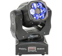 Lyre wash à effets rotatifs 6 x 12W IBIZA LIGHT ROLLING-EYE