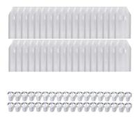 Lyreh 36pcs Lames de Rechange pour Segway Navimow Tondeuses Robotisées i105N/i108N/i110N/H500N/H800N/H1500N/H3000N, Lame de Rechange pour Tondeuse à Gazon en Acier Inoxydable avec Vis