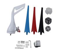 lyrlody 100W Petite éolienne en Fibre de Nylon 3 Pales Générateur d'éolienne 1,2 M Démarrage Automatique à Basse Vitesse pour Système Hybride éolien Solaire Maison Ferme Marine (DC24V)