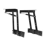 lyrlody 2 Pièces Pliage Ascenseur Lift Up Ressort Mécanisme de Plateau Relevable pour Table Basse en Acier Robuste Charnières à Ressort pour Table Basse Capacité de 50 kg