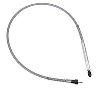 lyrlody Adaptateur d'Arbre Flexible de 3,2 Mm, Mandrin à Poignée en Aluminium, Arbre Flexible de 910 Mm pour Perceuse électrique, Meuleuse, Utilisateurs d'outils Rotatifs pour le Polissage, la