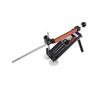 lyrlody Aiguiseur de Couteaux à Angle Fixe, Kit 4 Pierres Abrasives, Professionnel, Manuel, Universel, pour Cuisine Jardin et Chasse