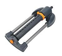 lyrlody Arroseur de Jardin, Arroseur Oscillant à 20 Trous avec Base en Plastique ABS et Métal, Angle de Pulvérisation Réglable, Contrôle du Débit, Arrosage Uniforme pour Parterres de Fleurs de