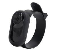 lyrlody Caméra Collier pour Animaux, Full HD 1080P 90° Grand Angle Petite Caméra pour Chats Chiens avec Enregistrement Vidéo 30fps Écran LCD 0.96 Pouce Batterie 200 Minutes, sans WiFi (Black)