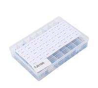 lyrlody Condensateur Céramique Haute Tension 1KV, 700Pcs 24 Valeurs Assortiment Kit, 15% Tolérance pour Réparation Radio TV Moniteur LCD
