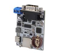 lyrlody Enregistreur de Données Série PCB Enregistreur de Données Série PCB avec Type C et 232 5 V à 32 V FAT32 EXFAT jusqu'à 128 Go Horodatage RTC Double LED pour l'enregistrement de