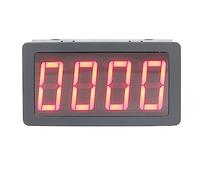 lyrlody Fréquencemètre Numérique Intelligent, Compteur de Fréquence LED DC 8 à 24 V, Affichage à 4 Chiffres, Plage Automatique 10 KHz, 100 KHz, 300, Compte à Rebours de Relais pour Tests en