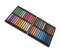 lyrlody Gises Pastel Pastels à l'huile Set 12 24 36 48 Couleurs Bâtons de Pigments Doux Superposition de Mélange Lisse avec Cutter pour Dessin Graffiti, Croquis, Coloration des Cheveux et Art de