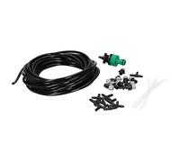 lyrlody Kit de Brumisation d'irrigation Jardin, 10 m Brumisateur Exterieur Système de Brumisation Refroidissement Système D'arrosage pour Terrasse Bricolage Serre Jardin