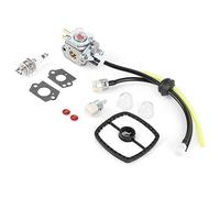 lyrlody Kit de Carburateur de Remplacement de Carburateur en Aluminium 12520005962 pour Taille-haie Echo HC1500, Compatible avec Zama C1U K51, Installation Facile, Performances Stables, Résistant à
