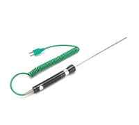 lyrlody Sonde de Température UT T03 Sonde Thermocouple de Type ABS et Fer K 58 à 1112 Fahrenheit ±0,75 pour Cent Tige Revêtue de Métal à Réponse Rapide pour les Utilisateurs de Tests de Gel Liquide