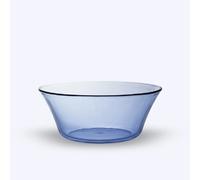 Lys - Saladier en verre - Bleu Marine - 23cm - 2,2l