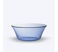 Lys - Saladier en verre - Bleu Marine - 23cm - 2,2l