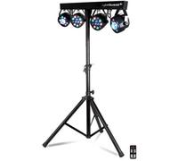 LYTEQUEST XPERFORMER Pack lumières - 4 LEDS - Télécommande