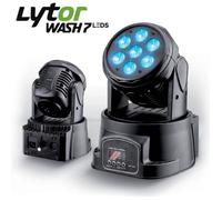 LYTOR WASH-7 Lyre - 7 LEDS - Blanc