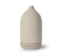 LYVN by Energy Sistem Diffuser Diffuseur d'arômes ultrasonique/Finition céramique/Bois Premium/lumière LED Multicolore/humidificateur Silencieux/minuteur 3h/contrôle des brouillards. (Beige)