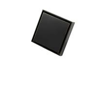 LYVQZPWLR Couvercle d'eau en Acier Inoxydable, Couvercle de vidange de Sol 10cm carré Multicolore, Douche, Salle de Bains, Toilettes Invisibles, Grille à déchets, crépine(Color 3)