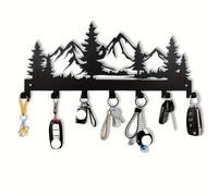 LYXYGMV Crochet e forêt en métal pour Couloir, Entrée | Facile à installer, parfait for les serviettes, chapeaux et portefeuilles | Entrée à la mode