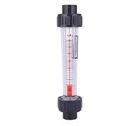 LZB-15(D) Rotamètre débitmètre d'eau Matériau verre, acier inoxydable, plastique, débitmètre de pipeline transparent, jauge de débit de liquide (6-60 ml/H)
