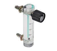 LZB-6M Débitmètre à gaz 0-1,5 LPM Raccord de tuyau réglable Régulateur de débit Tube souple pour hôpitaux Débitmètre