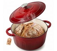 LZDMY Cocotte Fonte Émaillée 25 cm