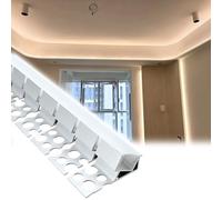 LZMZMQ Bandes De Plafonnier Pour Salon, Canal De Rail LED Incliné, Garniture De Moulure LED(2m/6.6ft)