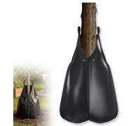 LZQ, lot de 5 sacs d'arrosage pour arbres, 75 L, noir, sacs d'arrosage en PVC résistants aux UV pour arbres et arbustes, arrosage goutte à goutte pendant 6 à 8 heures, arrosage automatique des racines