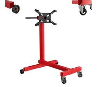 LZQ Support de moteur 450 kg - Support de moteur rotatif à 360° - Tête de montage verrouillable à 60 ° - Support de montage du moteur avec 4 roulettes - Support de moteur en acier