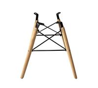 LZYZL Pieds de Chaise, Pied de Meuble en Bois de Hêtre de 40 cm de Hauteur pour Chaise de Loisirs Chaise de Salle à Manger Chaise Remise à Neuf, avec Vis de Montage