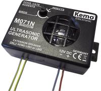 Kemo Répulsif à ultrasons M071N à fréquences multiples pour intérieur/extérieur
