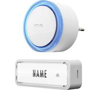m-e modern-electronics 41150 Sonnette sans fil Set complet avec porte-nom