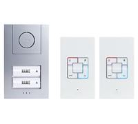 m-e modern-electronics 41186 Interphone-portier filaire Set complet 2