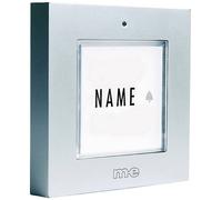 m-e modern-electronics 41272 Sonnette sans fil Emetteur avec porte-nom