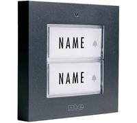 m-e modern-electronics 41273 Sonnette sans fil Emetteur avec porte-nom