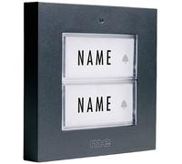 m-e modern-electronics 41273 Sonnette sans fil Emetteur avec porte-nom