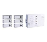 m-e modern-electronics FRS-106.1 Sonnette sans fil Système d'appel sans fil (FRS-106.1)