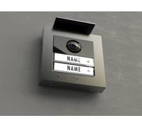 m-e modern-electronics VDV-2020 A Interphone vidéo filaire, RFID Station extérieure anthracite G