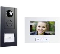m-e modern-electronics VISTUS VD ALU-6710 A Interphone-portier vidéo filaire Anthracite (41175)