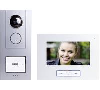 m-e modern-electronics VISTUS VD ALU-6710 S Interphone vidéo filaire argent
